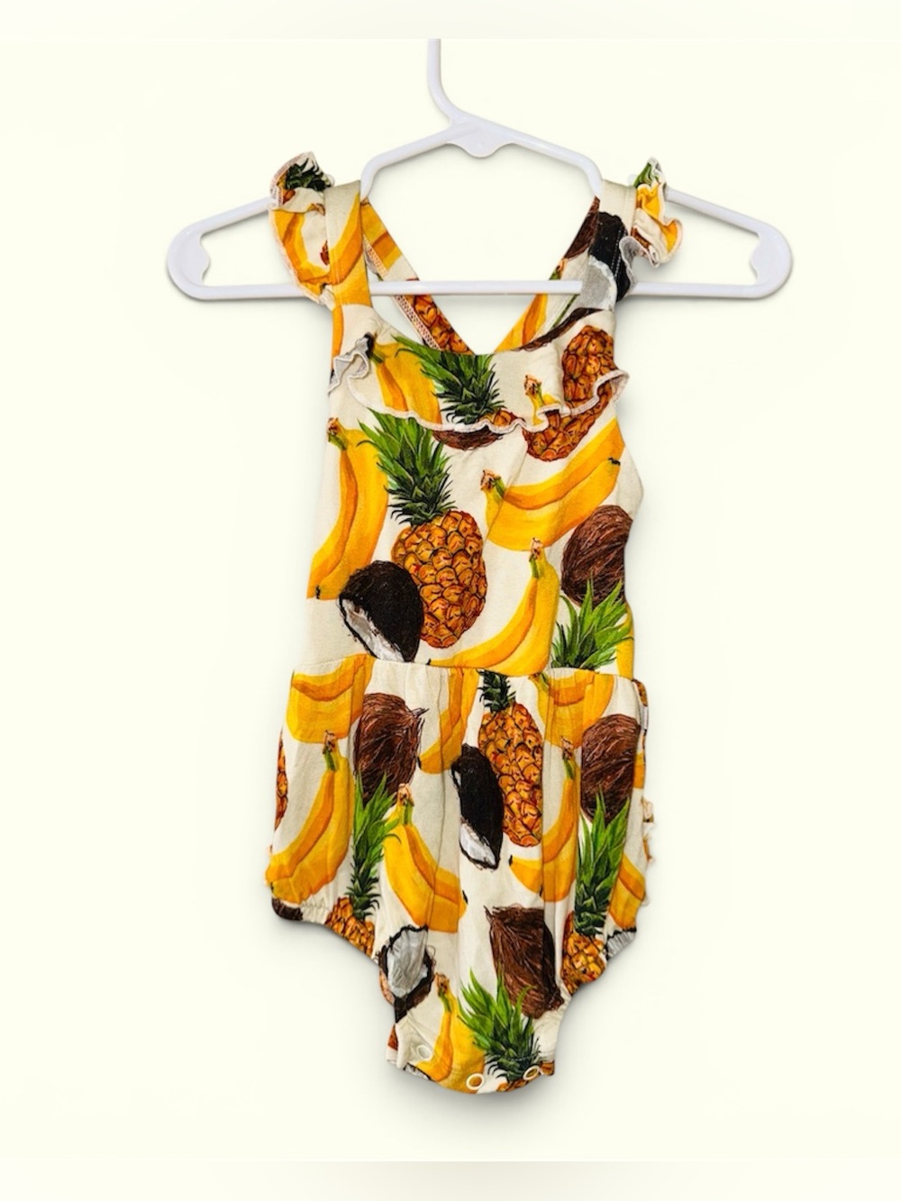 LBB Bamboo Ruffle Onesie
